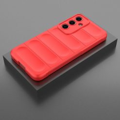Odolný kryt Magic Shield červený – Samsung Galaxy S24 FE | Levné Kryty | Levné Kryty | Levné Kryty