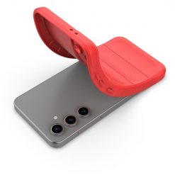 Odolný kryt Magic Shield červený – Samsung Galaxy S24 FE | Levné Kryty | Levné Kryty | Levné Kryty