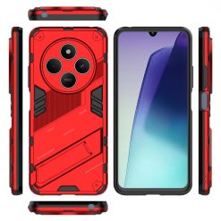Odolný Kryt Punk armor case červený – Xiaomi Redmi 14C / Poco C75 | Levné Kryty | Levné Kryty | Levné Kryty