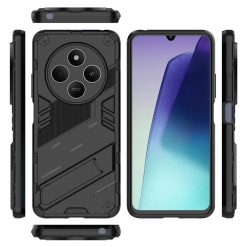 Odolný Kryt Punk armor case černý – Xiaomi Redmi 14C / Poco C75 | Levné Kryty | Levné Kryty | Levné Kryty