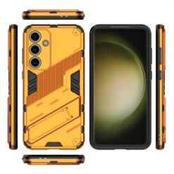 Alternative view of Odolný Kryt Punk armor case oranžový – Samsung Galaxy S24 FE