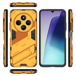 Odolný Kryt Punk armor case oranžový – Xiaomi Redmi 14C / Poco C75 | Levné Kryty | Levné Kryty | Levné Kryty