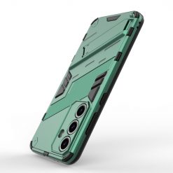 Odolný Kryt Punk armor case zelený – Samsung Galaxy S24 FE | Levné Kryty | Levné Kryty | Levné Kryty