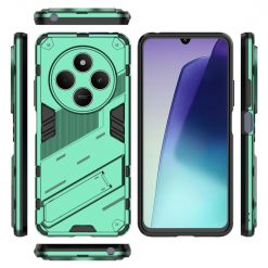 Odolný Kryt Punk armor case zelený – Xiaomi Redmi 14C / Poco C75 | Levné Kryty | Levné Kryty | Levné Kryty