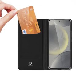 Peněženkové pouzdro Dux Ducis Skin Pro černé – Samsung Galaxy S24 FE | Levné Kryty | Levné Kryty | Levné Kryty