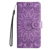Peněženkové pouzdro Embossing Pattern Slunečnice modré – Honor X6b | Levné Kryty | Levné Kryty | Levné Kryty