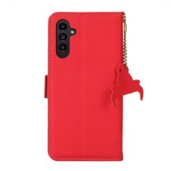 Peněženkové pouzdro RFID Leather case červené – Samsung Galaxy S24 FE | Levné Kryty | Levné Kryty | Levné Kryty
