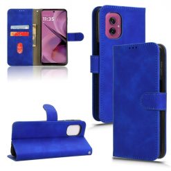 Peněženkové pouzdro Solid modré – Motorola Moto G55 5G | Levné Kryty | Levné Kryty | Levné Kryty