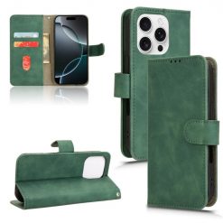 Peněženkové pouzdro Solid zelené – Apple iPhone 16 Pro | Levné Kryty | Levné Kryty | Levné Kryty