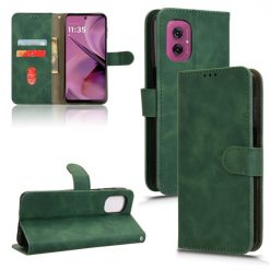 Peněženkové pouzdro Solid zelené – Motorola Moto G55 5G | Levné Kryty | Levné Kryty | Levné Kryty