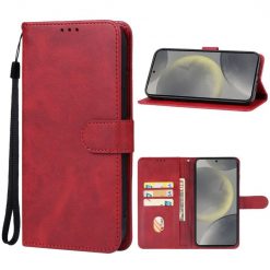 Peněženkové pouzdro Splendid case červené – Samsung Galaxy S24 FE | Levné Kryty | Levné Kryty | Levné Kryty