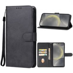 Peněženkové pouzdro Splendid case černé – Samsung Galaxy S24 FE | Levné Kryty | Levné Kryty | Levné Kryty