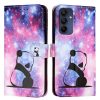 Samsung Galaxy A16 4G/5G Knížkové pouzdro Trendy Cross case Motyl a Paříž | Levné Kryty | Levné Kryty | Levné Kryty