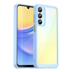 Samsung Galaxy A16 4G/5G Ochranný kryt Colorful Acrylic case modrý | Levné Kryty | Levné Kryty  | Levné Kryty