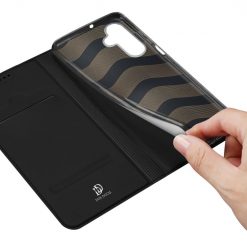 Samsung Galaxy A16 4G/5G Peněženkové pouzdro Dux Ducis Skin Pro černé | Levné Kryty | Levné Kryty | Levné Kryty
