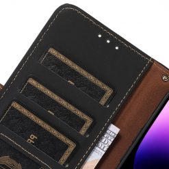 Samsung Galaxy A16 4G/5G Peněženkové pouzdro RFID Leather case černé | Levné Kryty | Levné Kryty | Levné Kryty
