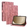 Knížkové pouzdro Embossing Pattern Lilie zelené – Samsung Galaxy Tab A9+ / A11+ | Levné Kryty | Levné Kryty | Levné Kryty