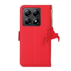 Peněženkové pouzdro RFID Leather case červené – Xiaomi 14T | Levné Kryty | Levné Kryty | Levné Kryty