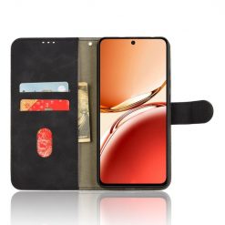 Peněženkové pouzdro Solid černé – Oppo Reno 12 FS | Levné Kryty | Levné Kryty | Levné Kryty