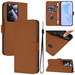 Peněženkové pouzdro Solid hnědé – Realme Note 60 | Levné Kryty | Levné Kryty | Levné Kryty