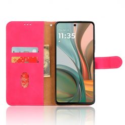 Peněženkové pouzdro Solid růžové – Motorola Moto G75 5G | Levné Kryty | Levné Kryty | Levné Kryty