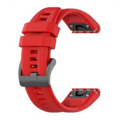 Alternative view of Řemínek Solid Wristband červený pro Garmin Fenix 8 43mm