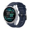 Řemínek Solid Wristband modrý pro Garmin Fenix 8 43mm | Levné Kryty | Levné Kryty | Levné Kryty
