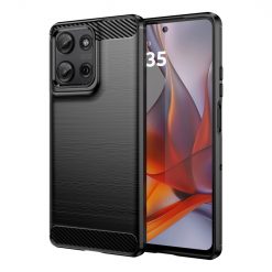 Zadní kryt Carbon černý – Motorola Moto G75 5G