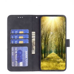 Knížkové pouzdro Rhombus černé – Infinix Hot 50 5G | Levné Kryty | Levné Kryty | Levné Kryty