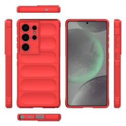 Alternative view of Odolný kryt Magic Shield červený – Samsung Galaxy S25 Ultra