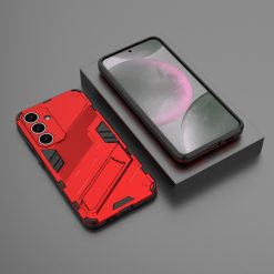 Alternative view of Odolný Kryt Punk armor case červený – Samsung Galaxy S25+ (S25 Plus)