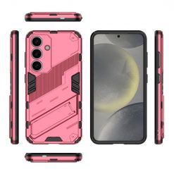 Odolný Kryt Punk armor case růžový – Samsung Galaxy S25 | Levné Kryty | Levné Kryty | Levné Kryty