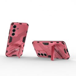 Odolný Kryt Punk armor case růžový – Samsung Galaxy S25 | Levné Kryty | Levné Kryty | Levné Kryty