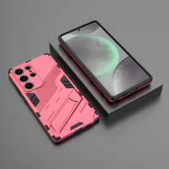 Alternative view of Odolný Kryt Punk armor case růžový – Samsung Galaxy S25 Ultra