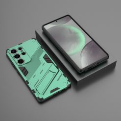Alternative view of Odolný Kryt Punk armor case zelený – Samsung Galaxy S25 Ultra