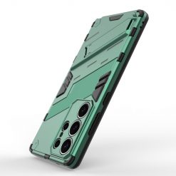 Odolný Kryt Punk armor case zelený – Samsung Galaxy S25 Ultra | Levné Kryty | Levné Kryty | Levné Kryty