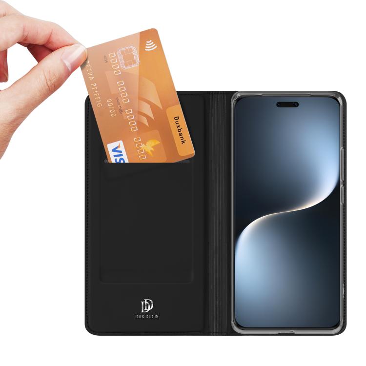 Peněženkové pouzdro Dux Ducis Skin Pro černé – Honor Magic 7 Pro | Levné Kryty | Levné Kryty | Levné Kryty