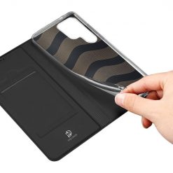 Peněženkové pouzdro Dux Ducis Skin Pro černé – Samsung Galaxy S25 Ultra | Levné Kryty | Levné Kryty | Levné Kryty