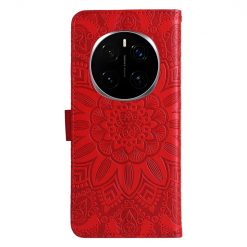Alternative view of Peněženkové pouzdro Embossing Pattern Slunečnice červené – Honor Magic 7 Pro