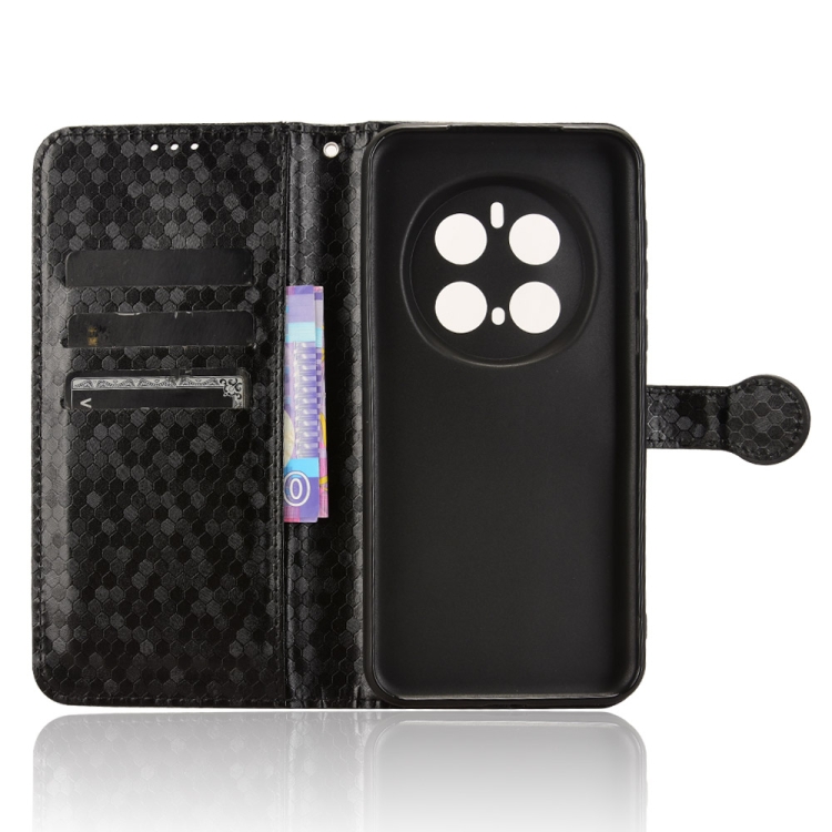 Peněženkové pouzdro Honeycomb Dot Texture Case černé – Honor Magic 7 Pro | Levné Kryty | Levné Kryty | Levné Kryty