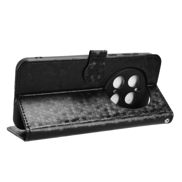 Peněženkové pouzdro Honeycomb Dot Texture Case černé – Honor Magic 7 Pro | Levné Kryty | Levné Kryty | Levné Kryty