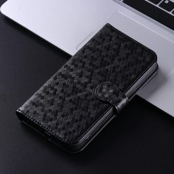 Peněženkové pouzdro Honeycomb Dot Texture Case černé – Honor Magic 7 Pro | Levné Kryty | Levné Kryty | Levné Kryty