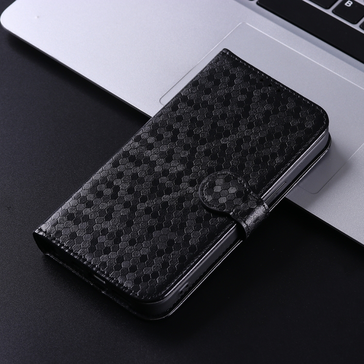 Peněženkové pouzdro Honeycomb Dot Texture Case černé – Honor Magic 7 Pro | Levné Kryty | Levné Kryty | Levné Kryty