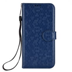 Peněženkové pouzdro Honeycomb Dot Texture Case modré – Honor Magic 7 Lite | Levné Kryty | Levné Kryty | Levné Kryty