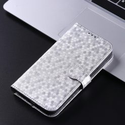 Peněženkové pouzdro Honeycomb Dot Texture Case stříbrné – Honor Magic 7 Pro | Levné Kryty | Levné Kryty | Levné Kryty
