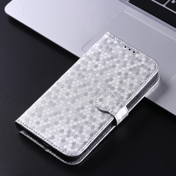 Peněženkové pouzdro Honeycomb Dot Texture Case stříbrné – Honor Magic 7 Pro | Levné Kryty | Levné Kryty | Levné Kryty