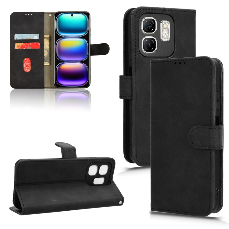 Peněženkové pouzdro Solid černé – Infinix Hot 50i / Smart 9 / Smart 9 HD | Levné Kryty | Levné Kryty | Levné Kryty