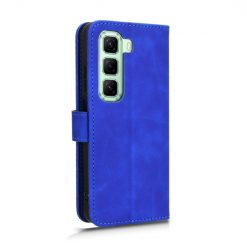 Peněženkové pouzdro Solid modré – Infinix Hot 50 5G | Levné Kryty | Levné Kryty | Levné Kryty