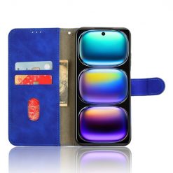 Peněženkové pouzdro Solid modré – Infinix Hot 50i / Smart 9 / Smart 9 HD | Levné Kryty | Levné Kryty | Levné Kryty
