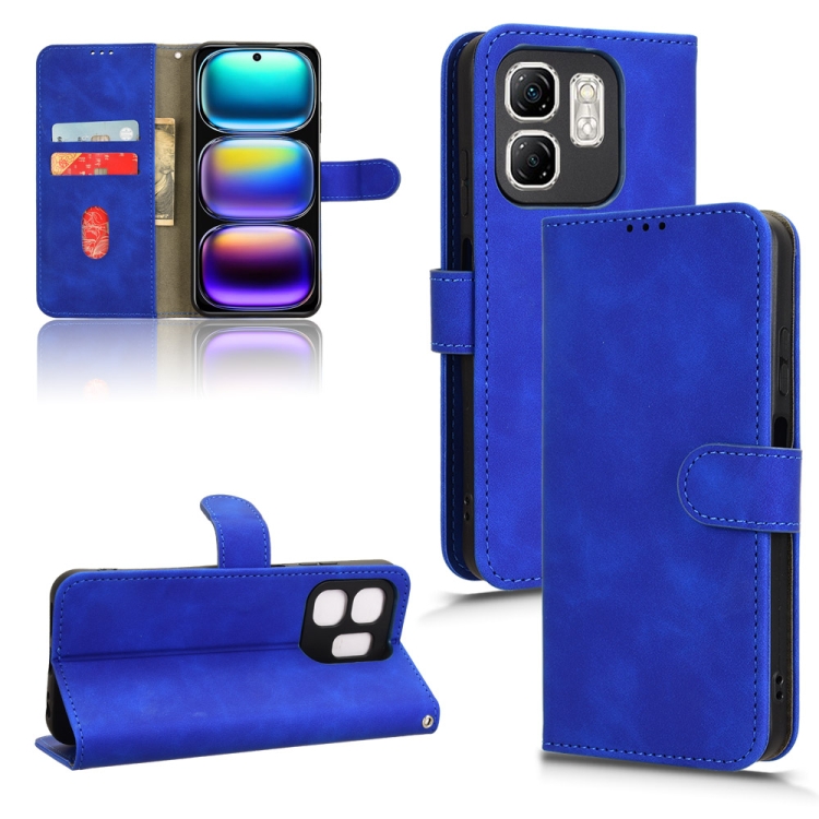 Peněženkové pouzdro Solid modré – Infinix Hot 50i / Smart 9 / Smart 9 HD | Levné Kryty | Levné Kryty | Levné Kryty